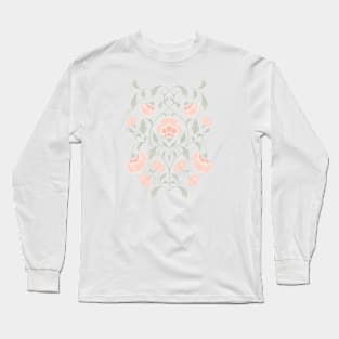 Pink cornflowers Long Sleeve T-Shirt